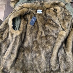 Abercrombie green jacket